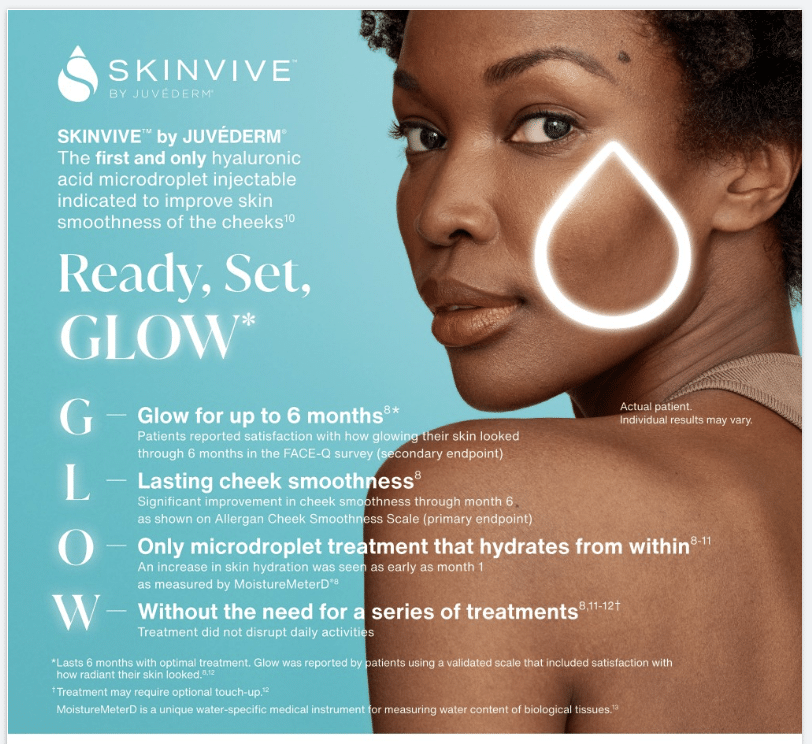 Skinvive skin booster injection Malaysia Subang Jaya aesthetic clinic injection for glow skin juverderm