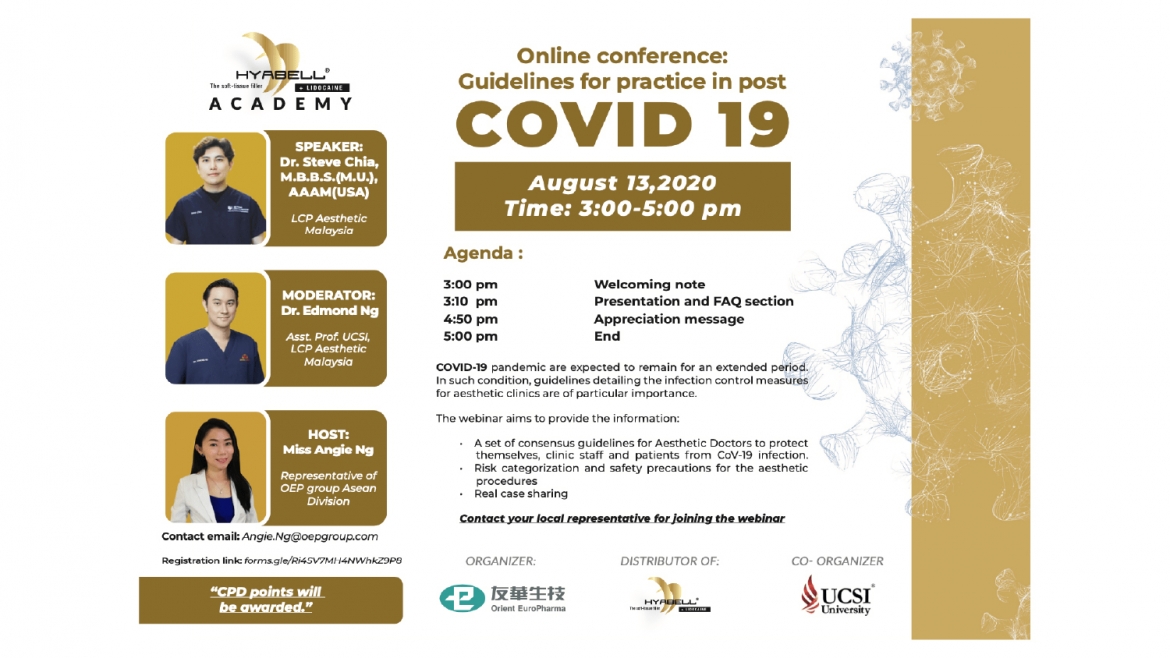 Online Conference: Guidelines for practice in post COVID-19