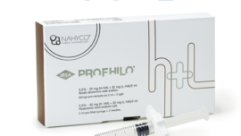 display profhilo syringe and box - pure hyaluronic acid HA biostimulator injection