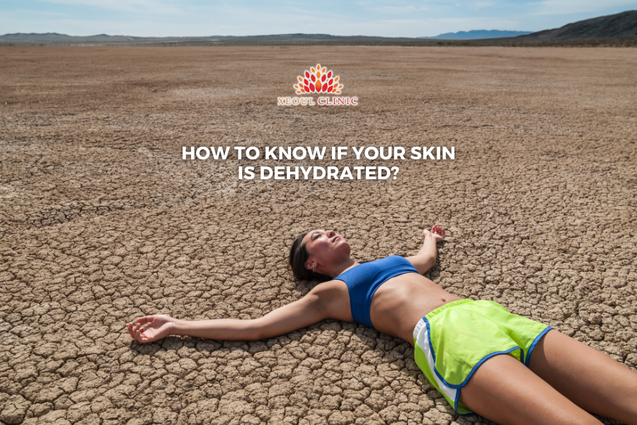 Sign of dehydrated skin