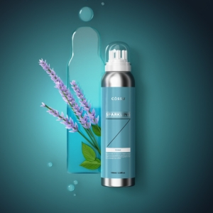 • COSSU Sparkling7 Scalp Tonic spray for scalp refresh and hair strengthening • Carbonated scalp tonic spray by COSSU for daily scalp care • Lightweight scalp spray with carbonic acid for microcirculation support