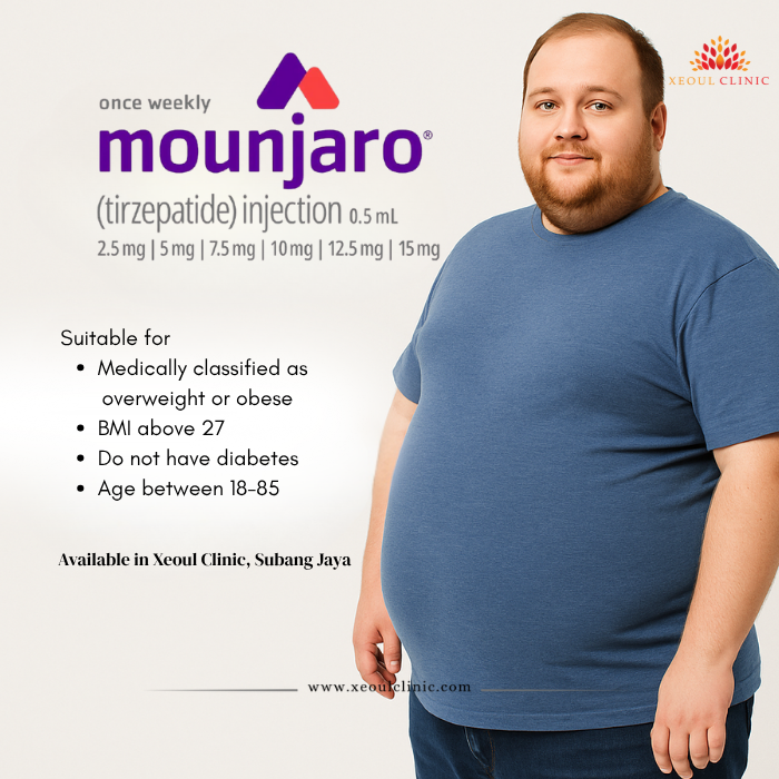 Mounjaro (Tirzepatide) GLP-1 agonist to manage diabetes & weight loss