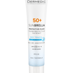 DERMEDIC SUNBRELLA fluid dry touch_spf50+ dry, matte finish