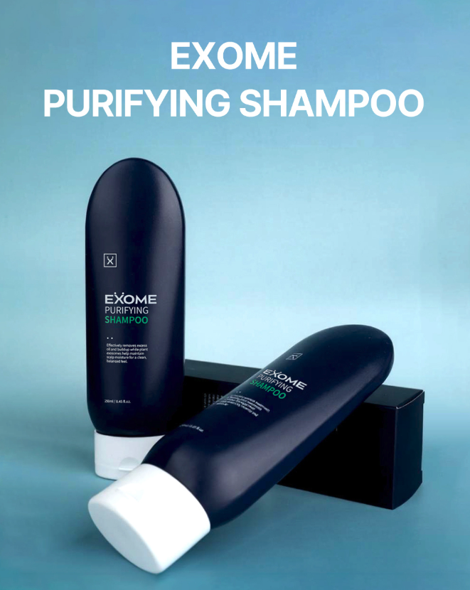 exome purifying shampoo 250ml sensitive scalp exosome