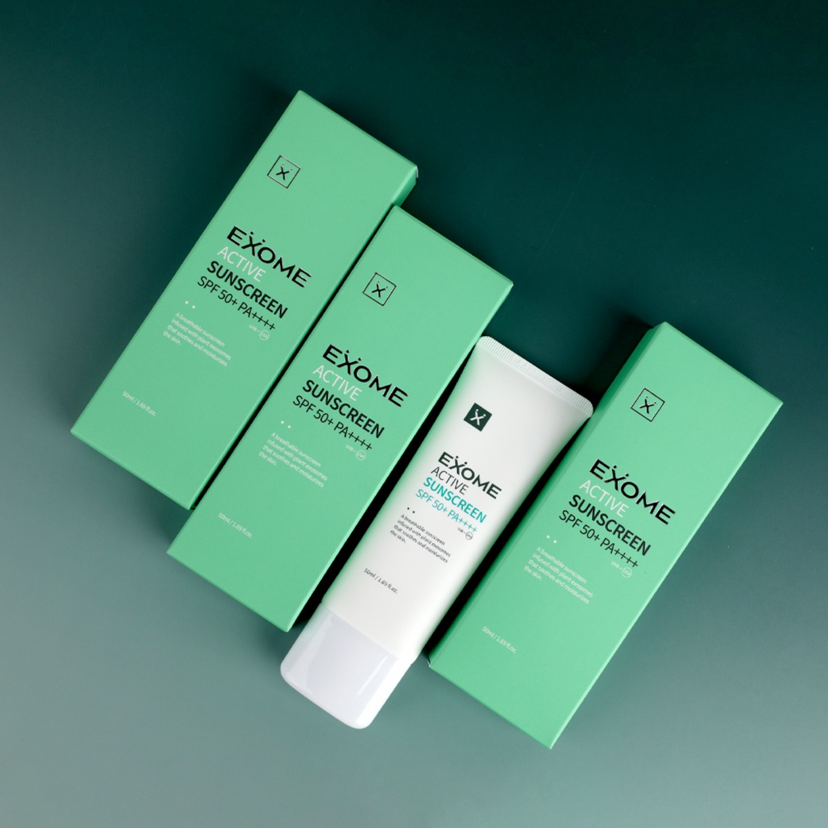 Exome Active Sunscreen Airy Fit Sunscreen : 50ml