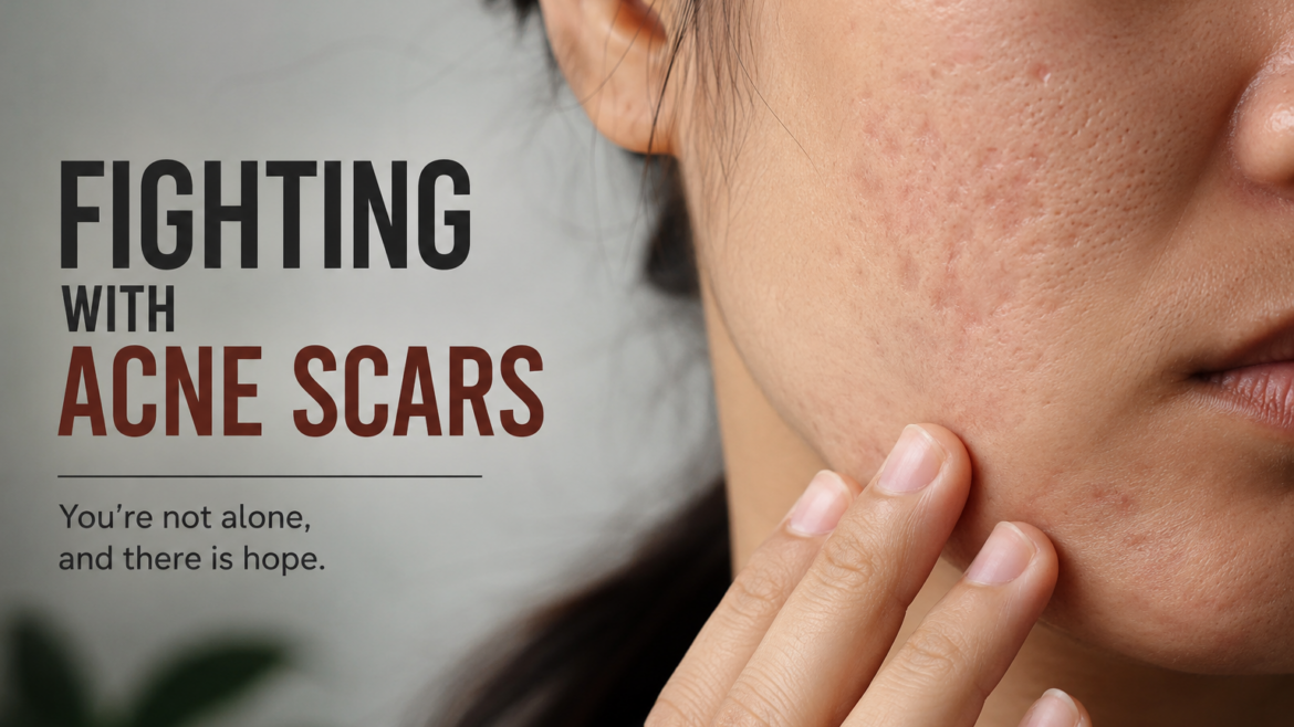 Fighting with acne scars