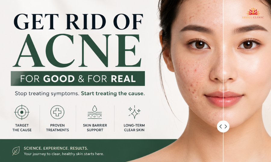 Get rid of acne for good and for real at Subang Jaya Xeoul Clinic