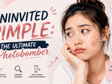 Uninvited pimple: the ultimate photobomber