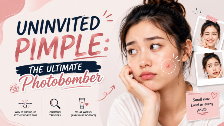 Uninvited pimple: the ultimate photobomber